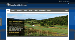 Desktop Screenshot of marylandgolf.com